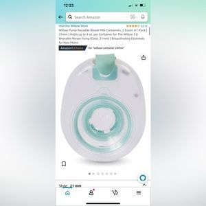 Willow Pump Reusable 21M - New Still In Box